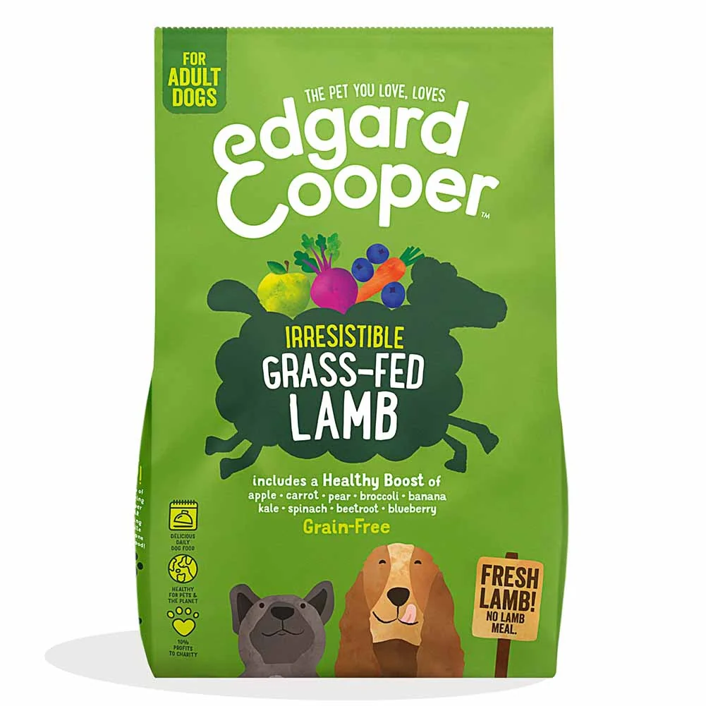 Alimento secco per cani Edgard Cooper Adult Agnello al Pascolo - Image 2
