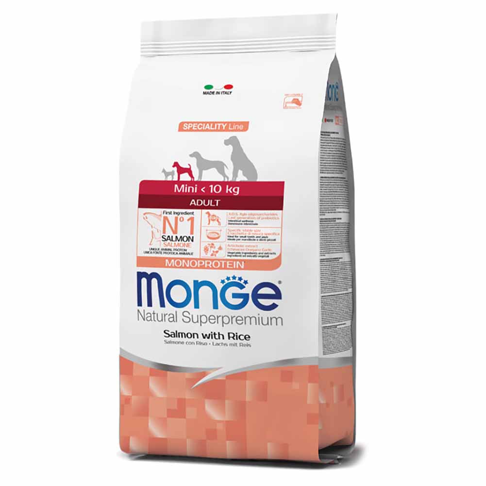 Alimento cane Monge Mini adult salmone e riso - Image 3