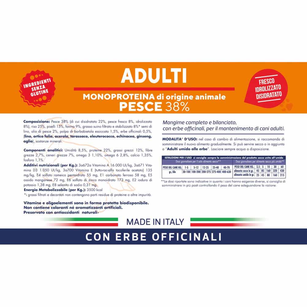 Alimento secco cane adulto pesce Vet Line - Image 2