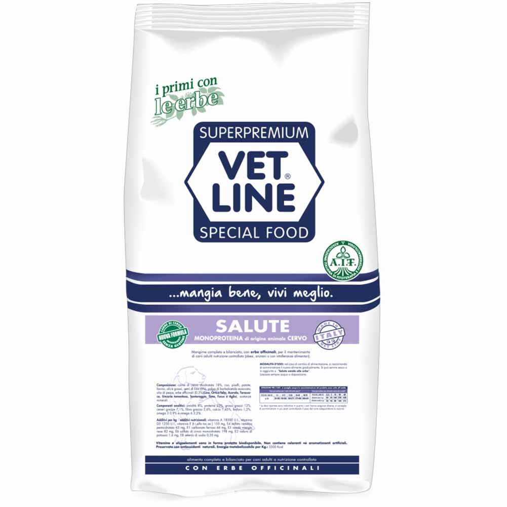 Alimento secco cane adulto Salute cervo Vet Line - Image 4