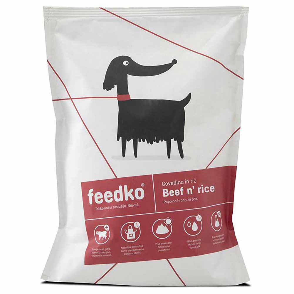 Alimento secco per cani Adulti manzo e riso 1,35 kg Feedko - Image 3