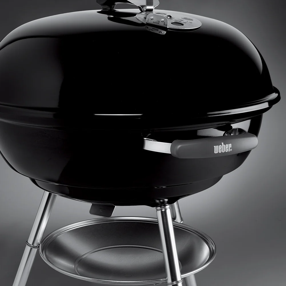 Weber Compact Kettle Ø 57 cm Barbecue a Carbone Nero con One-Touch - Image 10