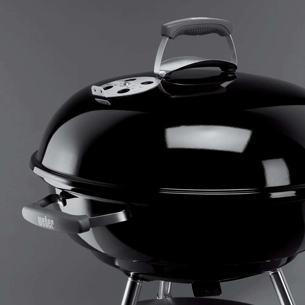 Weber Compact Kettle Ø 57 cm Barbecue a Carbone Nero con One-Touch - Image 11