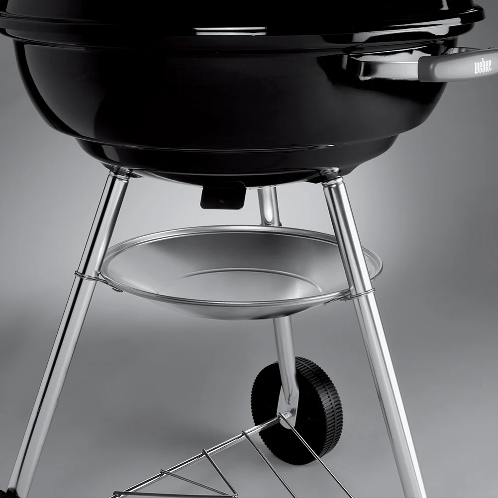 Weber Compact Kettle Ø 57 cm Barbecue a Carbone Nero con One-Touch - Image 3