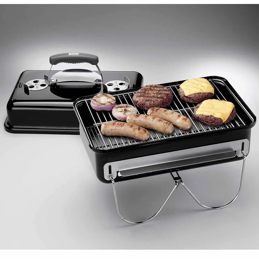 Weber Go Anywhere Nero Barbecue Portatile a Carbone - Image 7