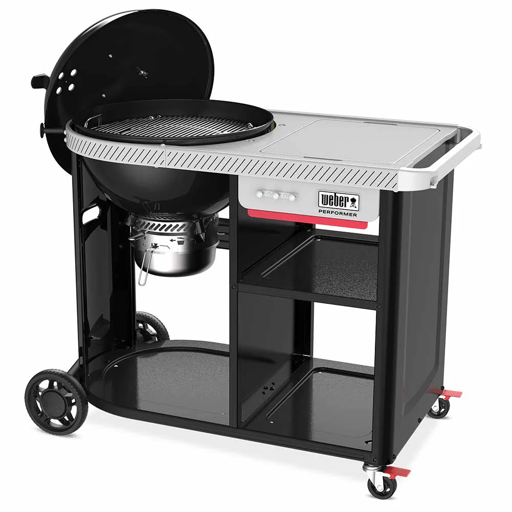 Weber Performer Premium 57 cm Barbecue a Carbone con Carrello - Image 4