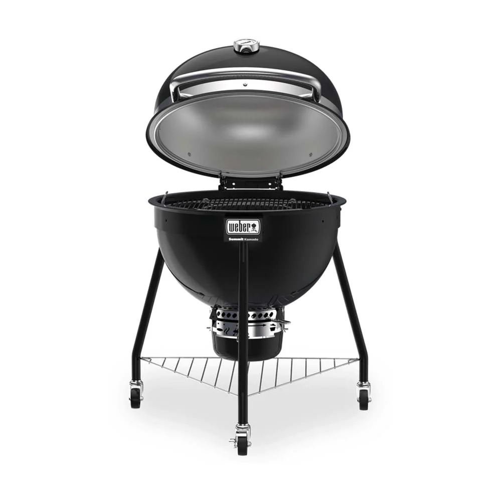 Weber Summit Kamado E6 Barbecue a Carbone in Acciaio Isolato - Image 3