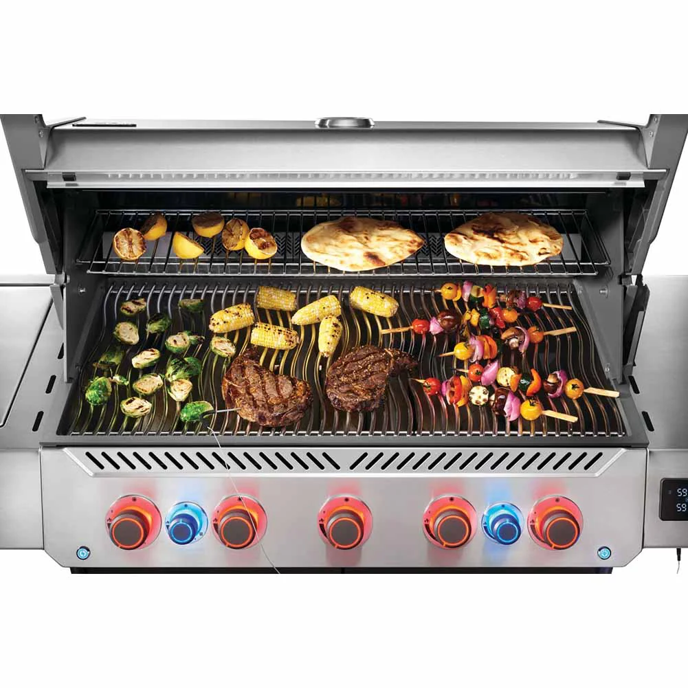 Napoleon Prestige 665 RSIB Connesso Barbecue a gas inox con Sizzle Zone - Image 3