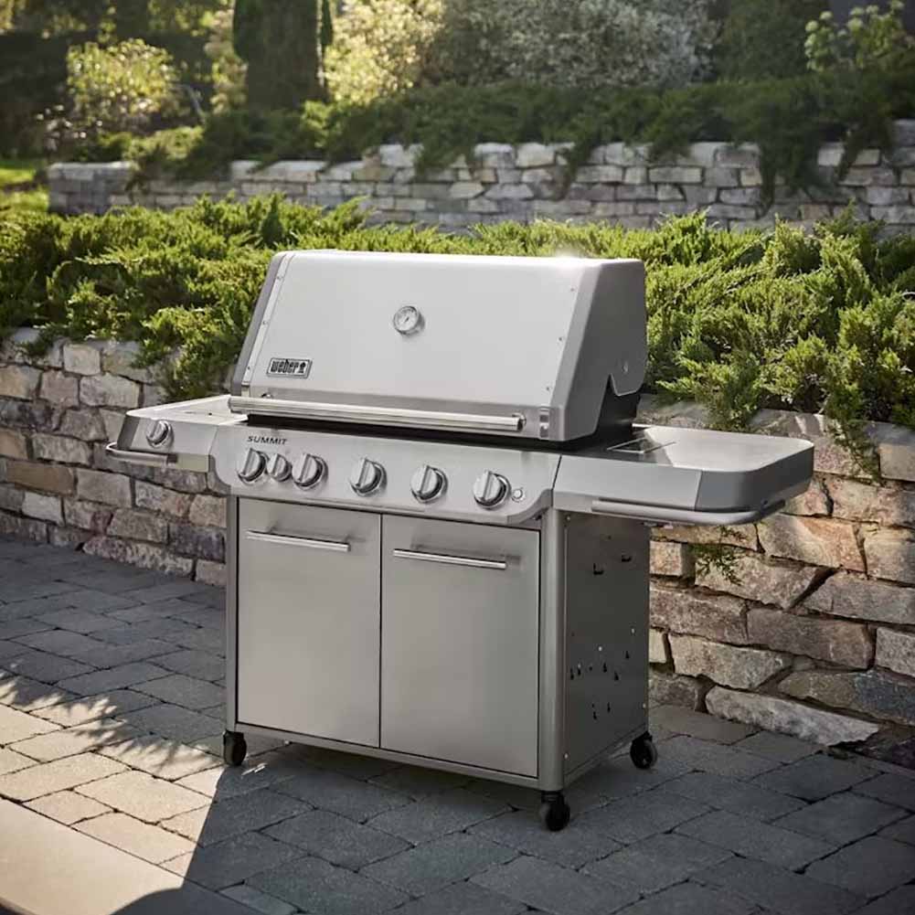 Weber Summit FS38S Acciaio Inox Barbecue a Gas con Sear Zone Infrarossi e Girarrosto - Image 2
