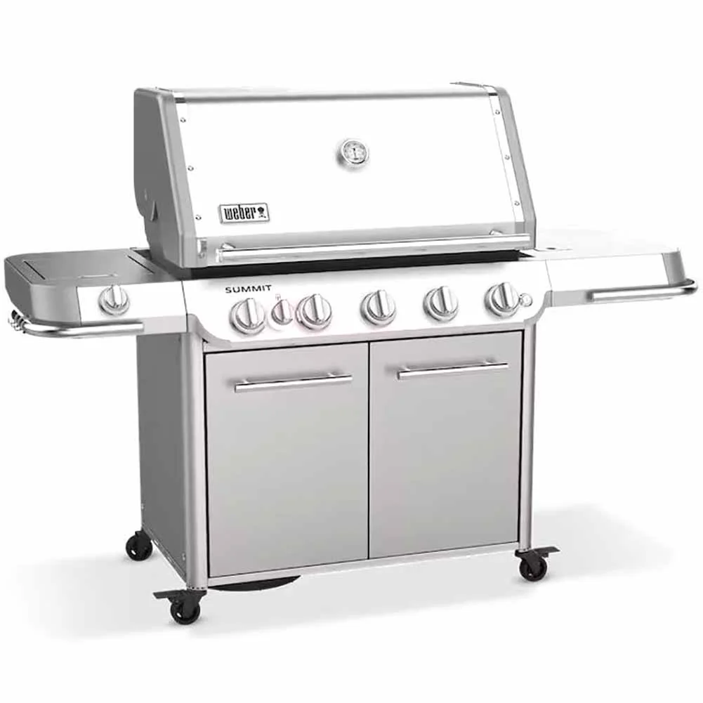 Weber Summit FS38S Acciaio Inox Barbecue a Gas con Sear Zone Infrarossi e Girarrosto - Image 4