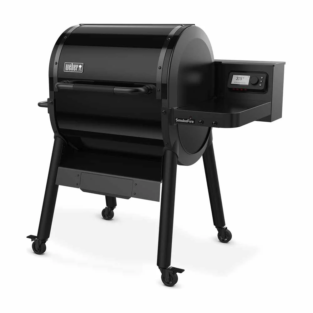 Weber SmokeFire EPX4 Stealth Edition Nero Barbecue a Pellet con Weber Connect - Image 2