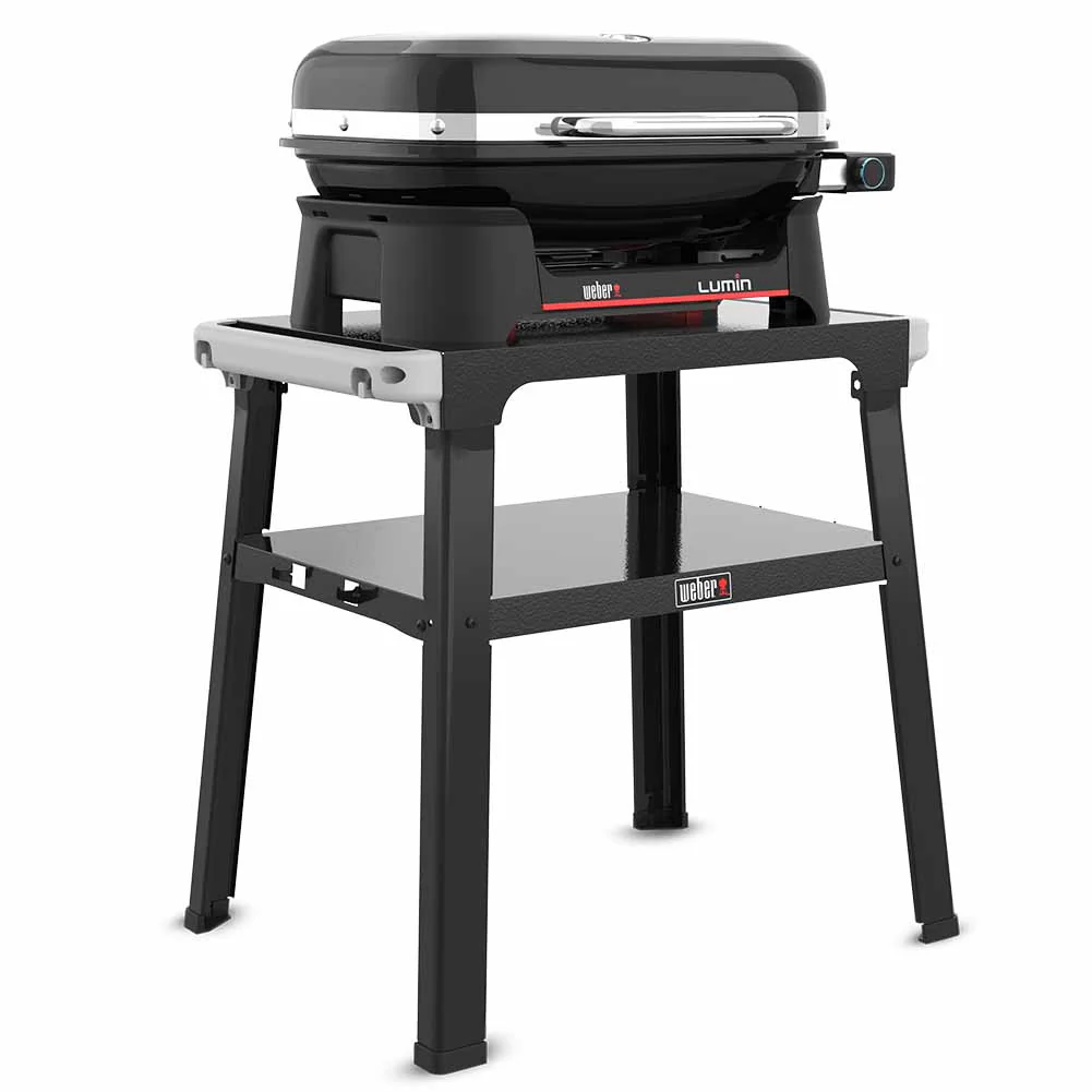 Weber Lumin con Stand Barbecue Elettrico 2200 W ad Alta Temperatura