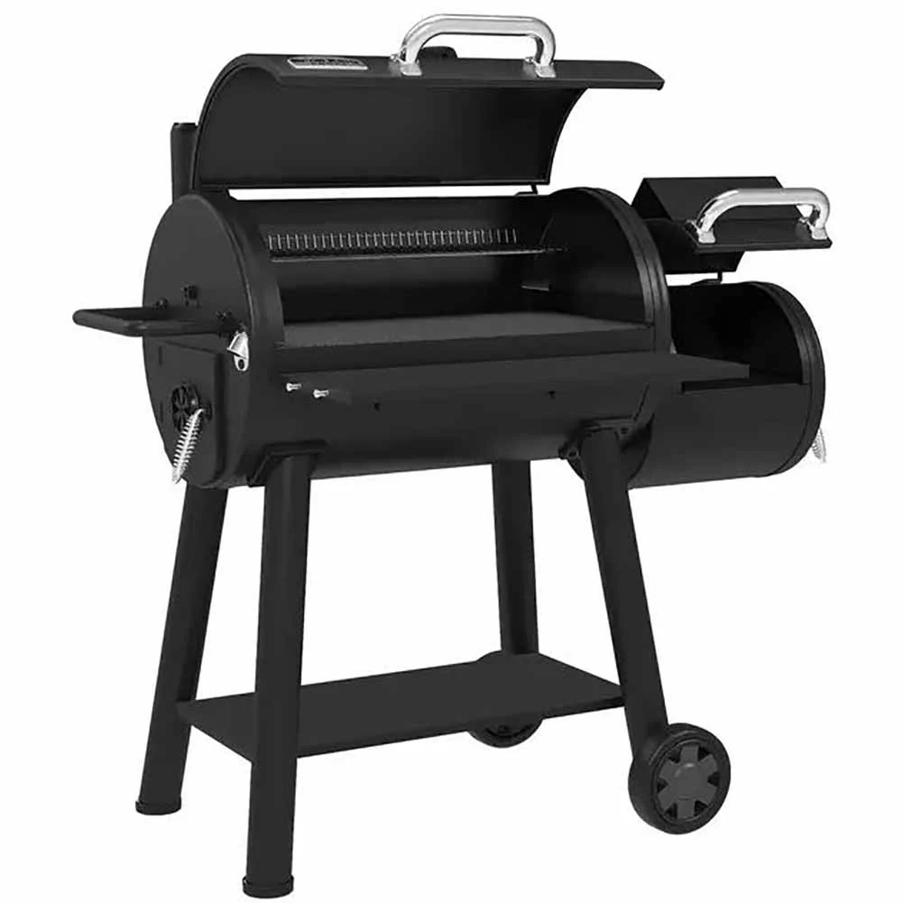 Broil King Offset 500 112.958050 Affumicatore barbecue a carbone in acciaio 2 mm - Image 2