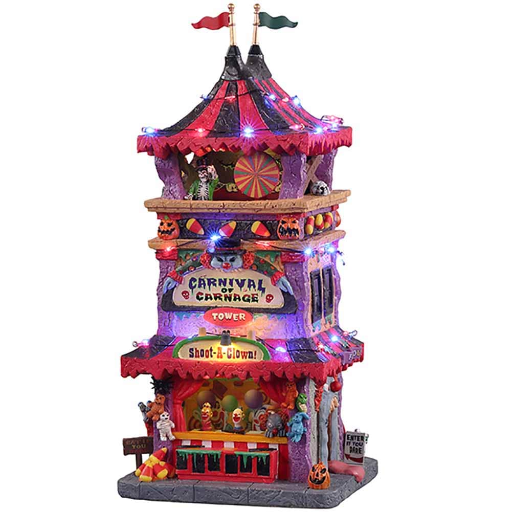 Carnival of carnage Spooky Town Lemax Cod 15727
