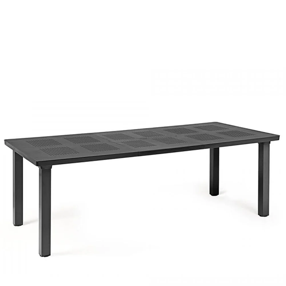 Completo pranzo Nardi tavolo Levante antracite 160 220cm con 6 sedie Bora Antracite - Image 3