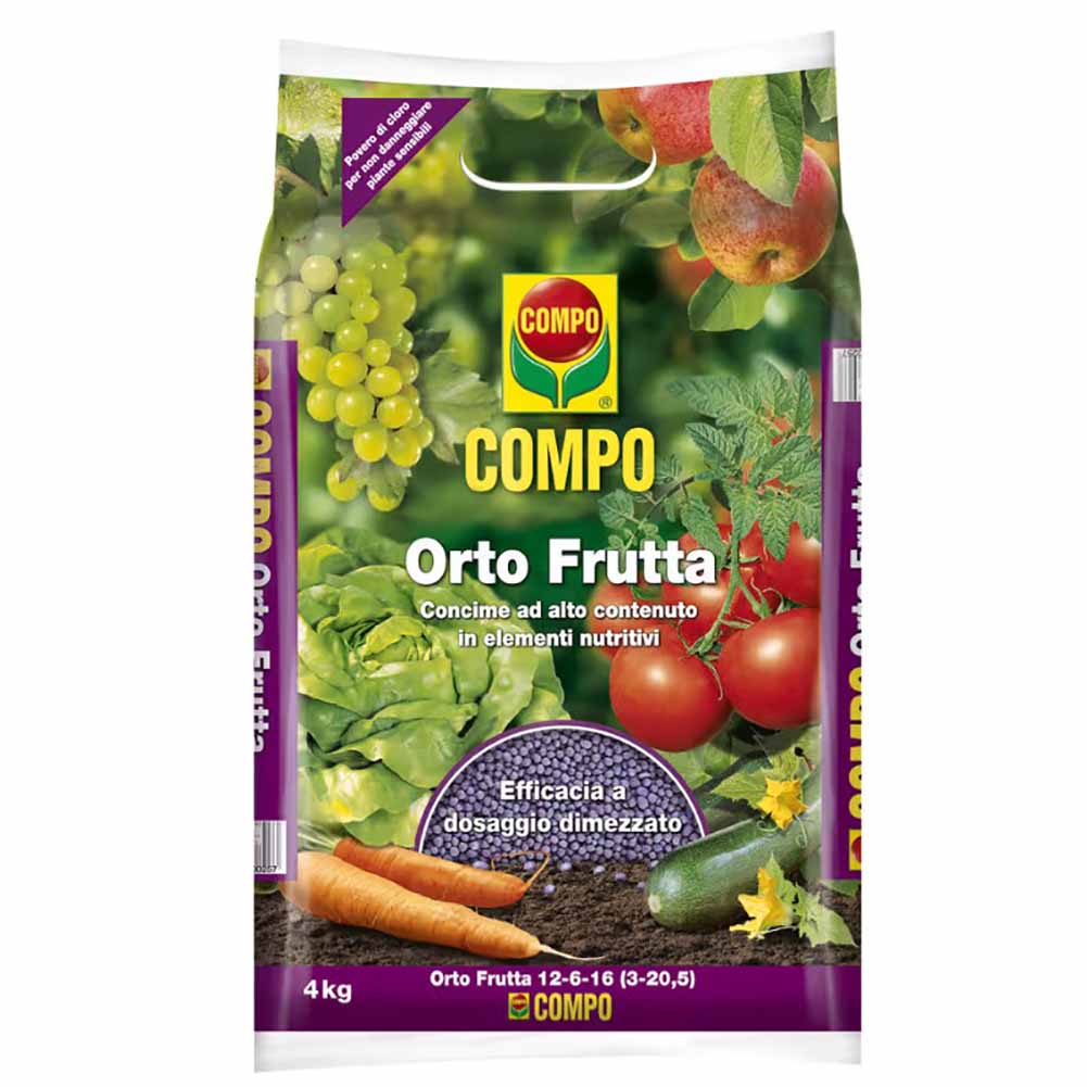Concime COMPO orto frutta 4 kg