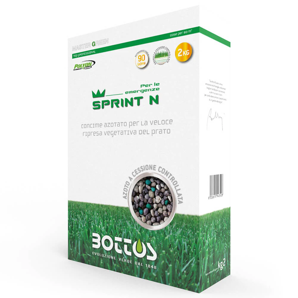 Concime per prato Sprint N 2kg Master Green Bottos