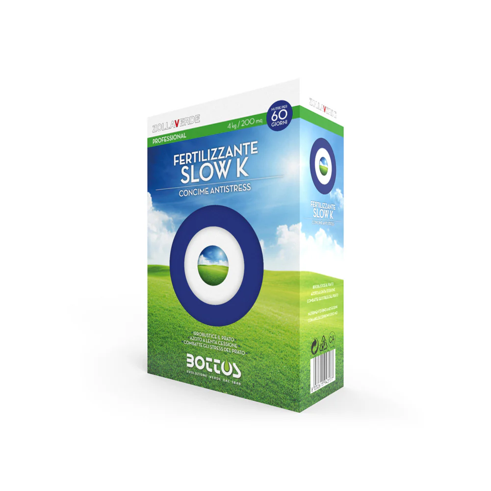 Concime per prato Zollaverde Slow K 4kg Bottos