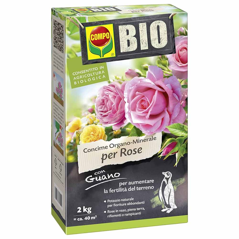 Concime per Rose Compo Bio con Guano 2 kg