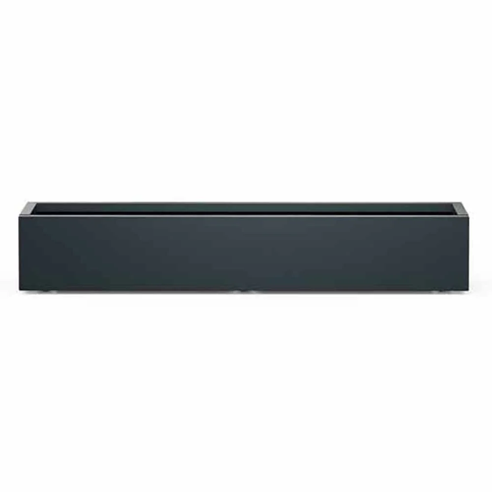 Fioriera Herstera Metal Planter Xic nera 150x40x25cm 31823001 - Image 2