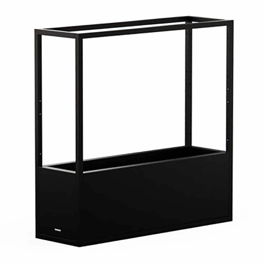Fioriera Herstera Planter Hub nera 80x25x78cm 31822501 - Image 5