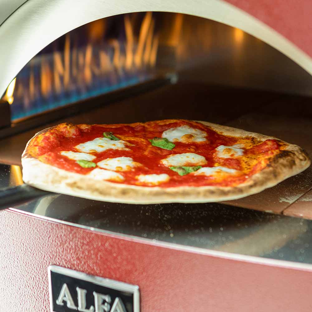 Forno pizza a gas Moderno 3 pizze Rosso Alfa FXMD3PGROA - Image 3