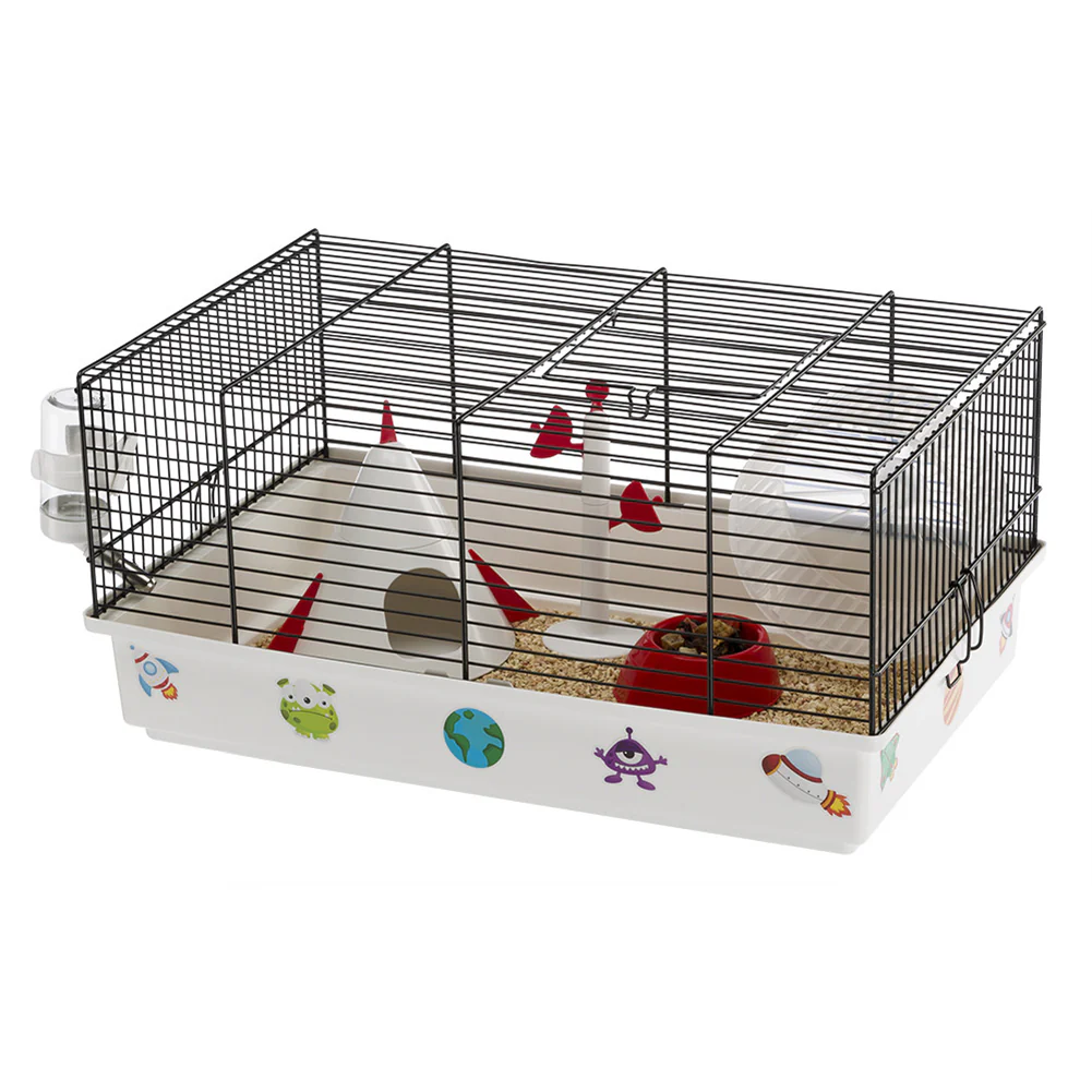 Gabbia per criceti 9 Space Nera Ferplast 57009060
