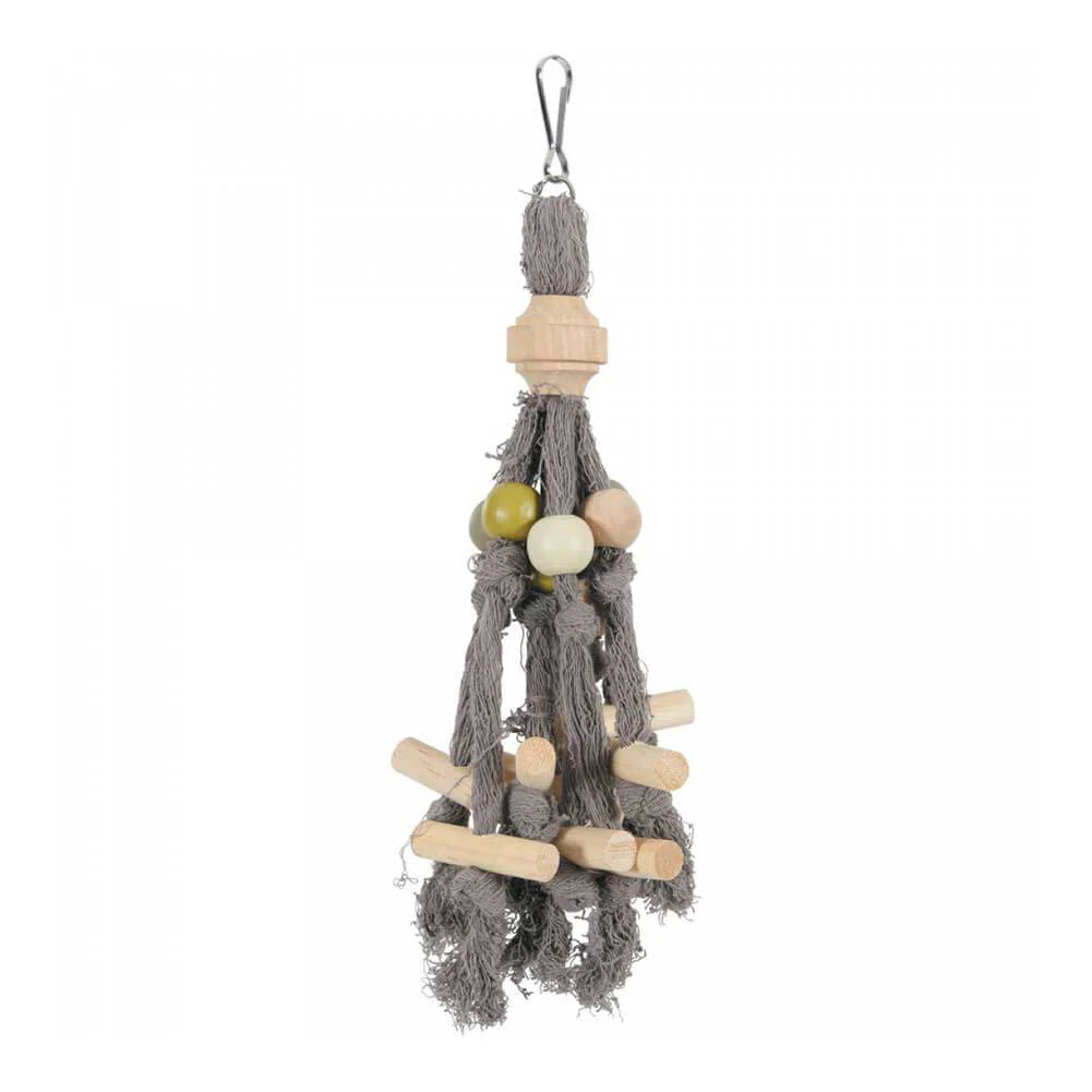 Gioco in legno e cotone per pappagalli e calopsitte Kito Zolux 1pezzo - Image 3