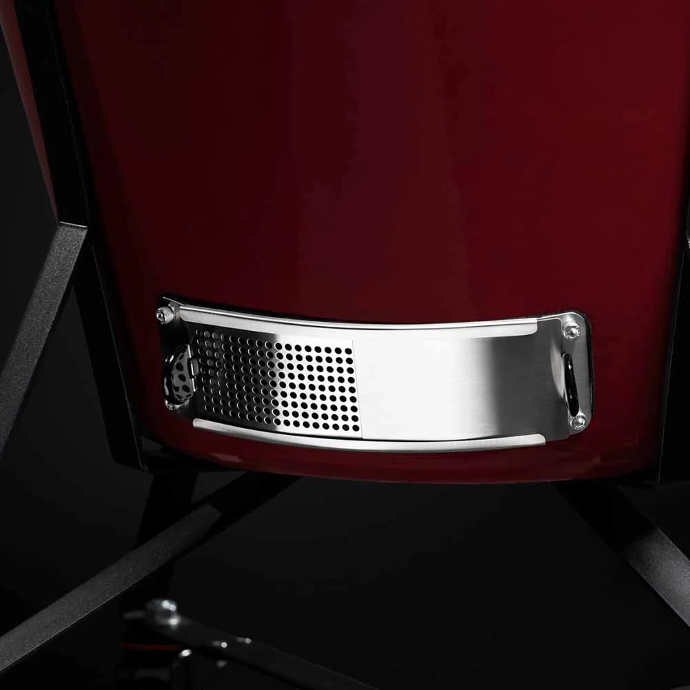 Kamado Bono EVO Grande Royal Red Barbecue kamado in ceramica 64 cm ad alta capacità - Image 4