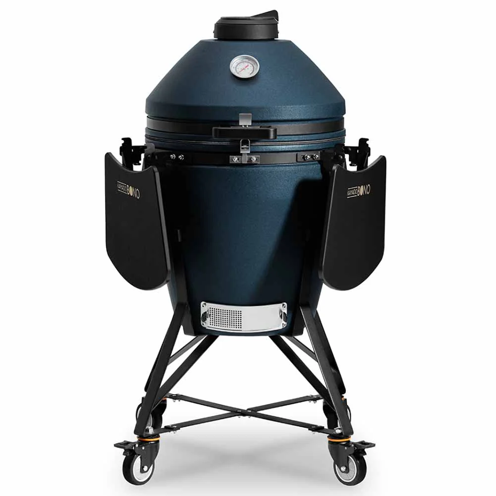Kamado Bono EVO Medio Navy Blue Matte Barbecue kamado in ceramica 56 cm con sistema GrillMax - Image 3