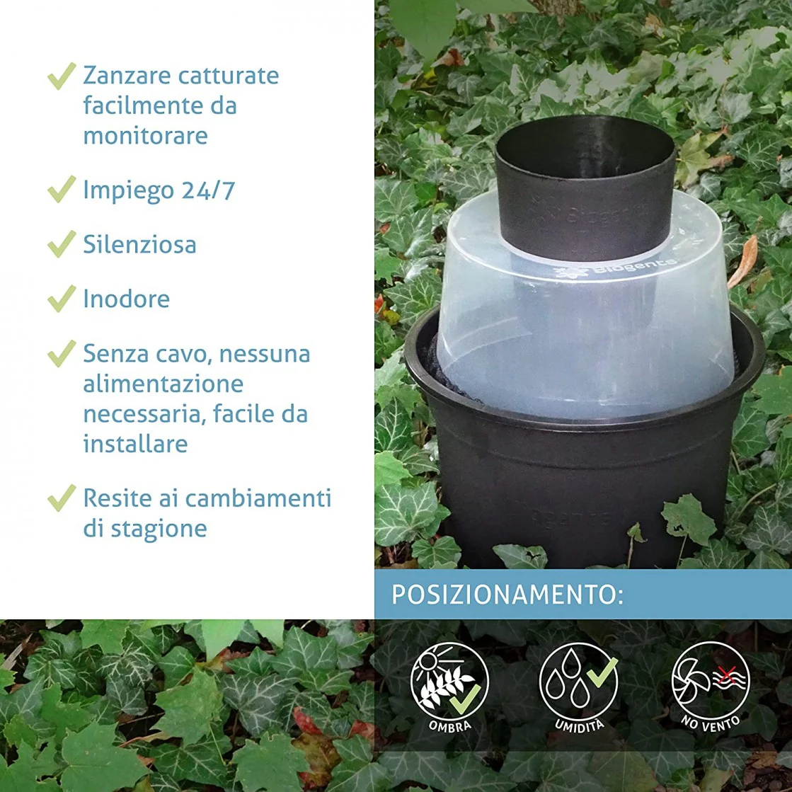 Kit 2 trappole BG-GAT con 10 ricariche Biogents - Image 5