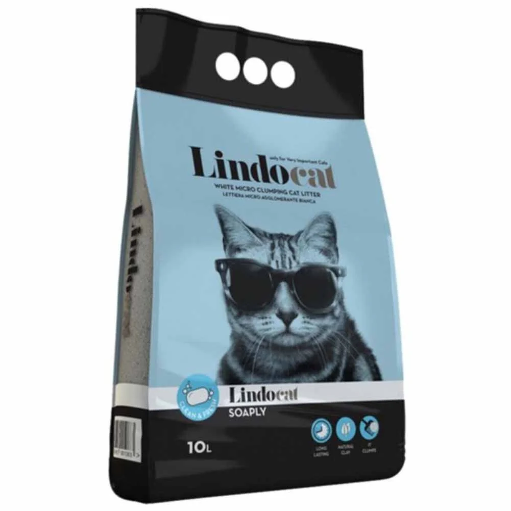 Lettiera agglomerante Soaply 10 lt Lindocat - Image 2