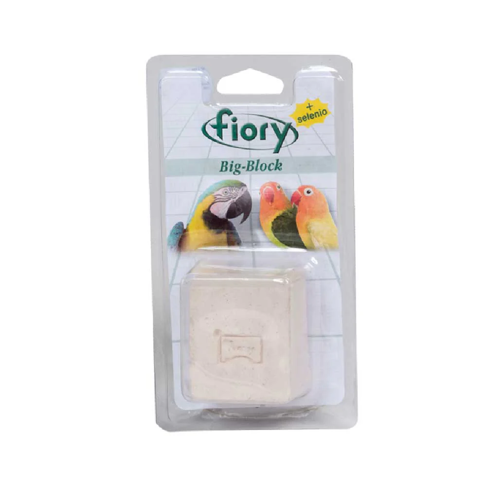 Mangime complementare minerale per parrocchetti Big-Block Fiory