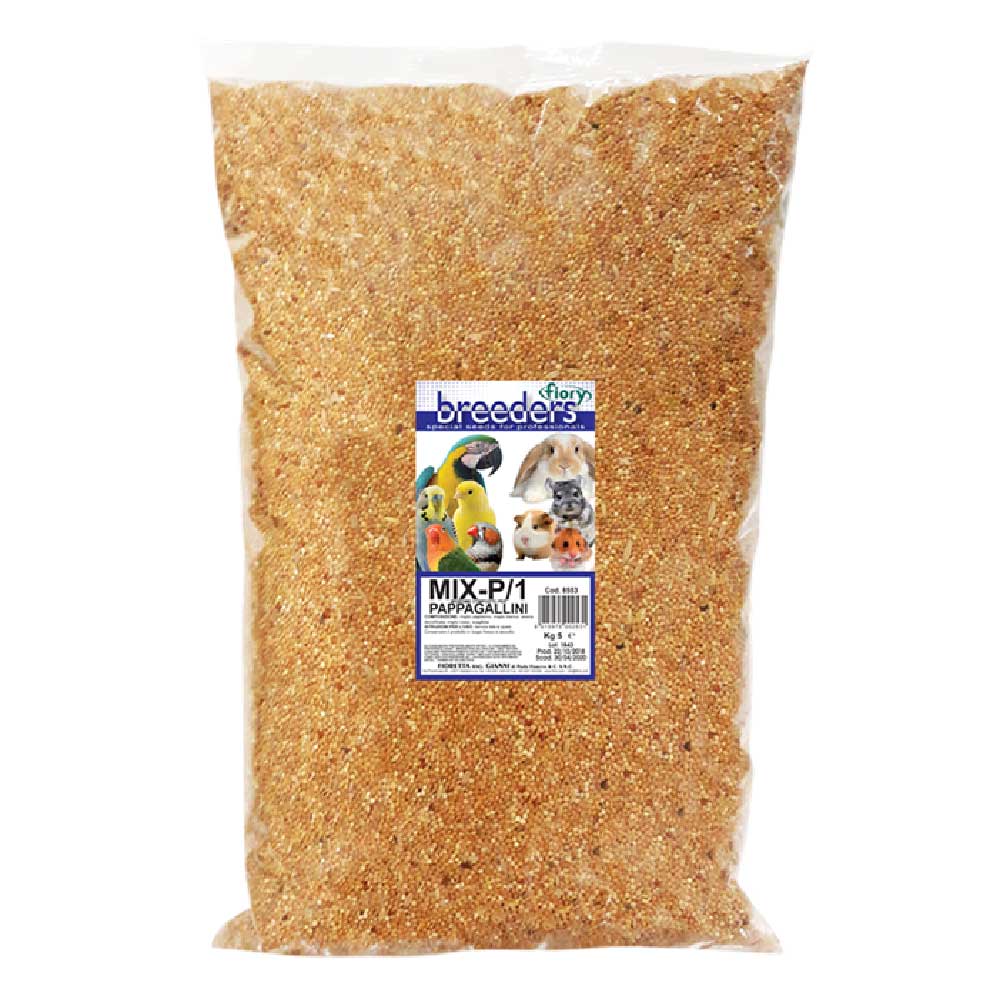Mangime composto per pappagallini MIX-P 1 5kg Fiory