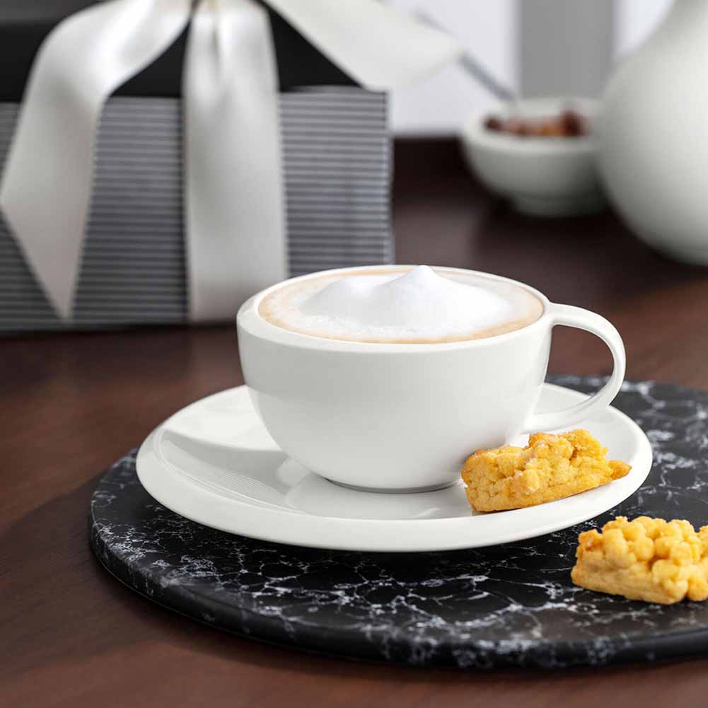 Piattino per tazza da caffè NewMoon bianco Villeroy & Boch - Image 3