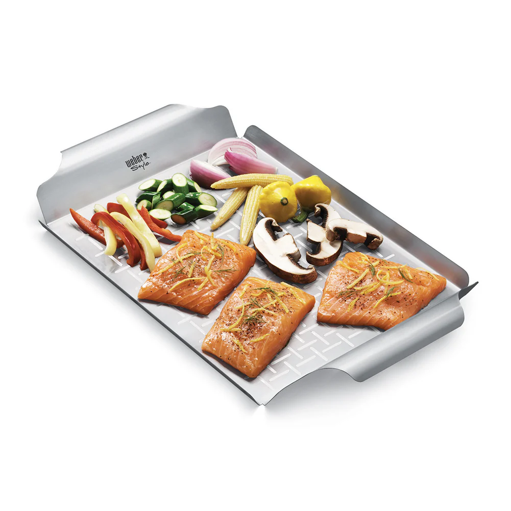 Piatto di cottura Weber Style inox 40x40x3cm 6435 - Image 2
