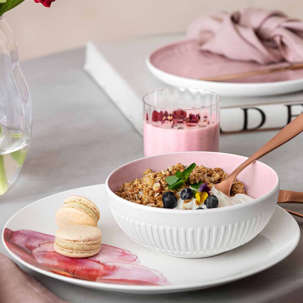 Piatto piano coupe Rose Garden Villeroy & Boch - Image 3