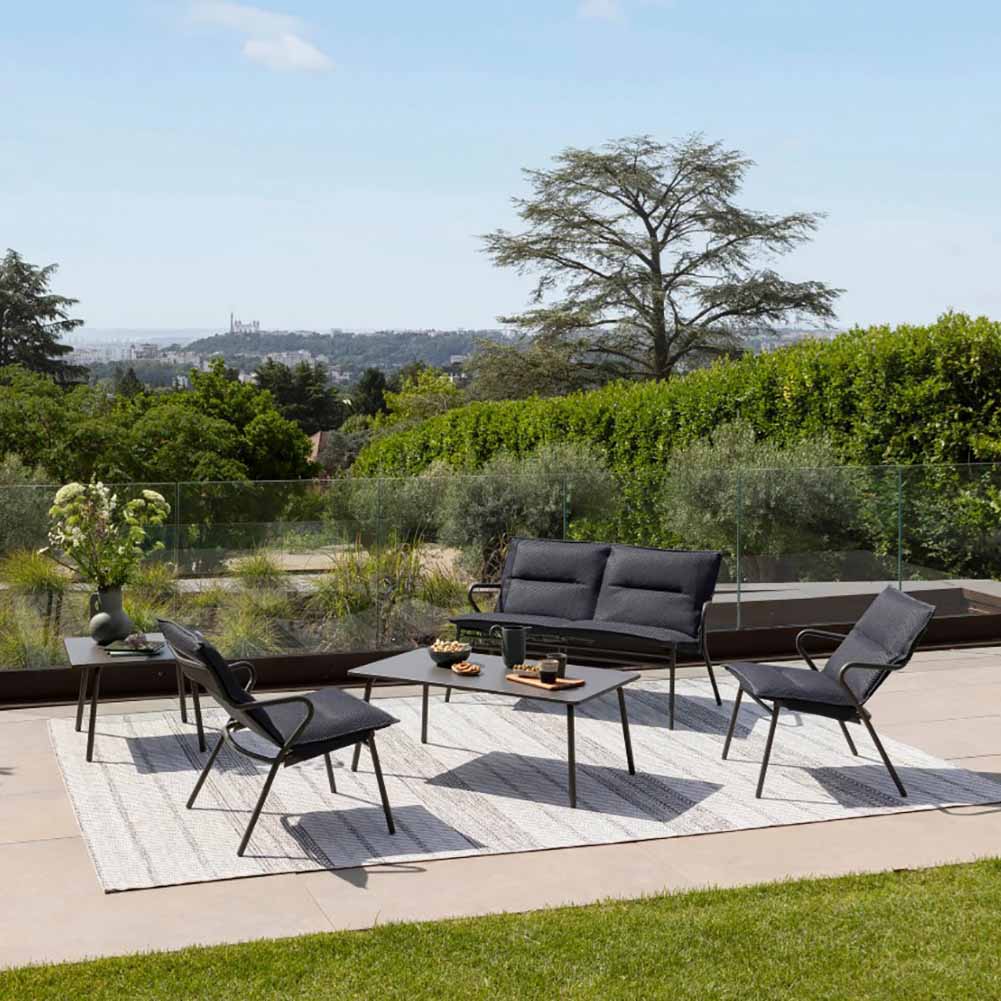 Poltrona bassa Lafuma Vence BeComfort grigio Dark Grey LFM5347.8902 - Image 4
