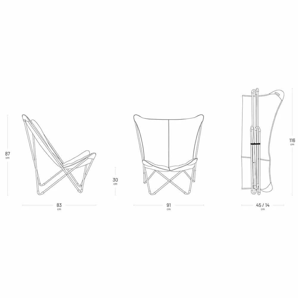 Poltrona Lafuma Pop Up XL BeComfort Moka LFM5183.9935 - Image 4