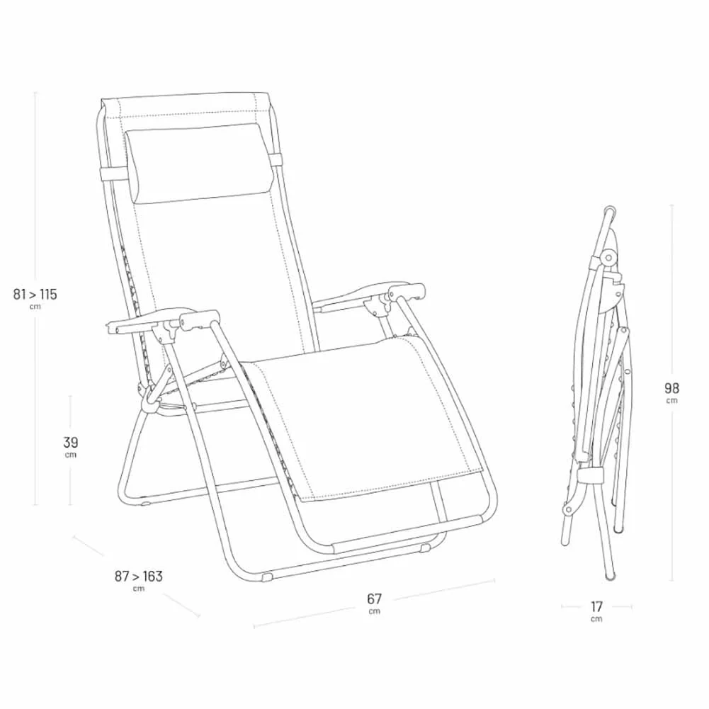 Poltrona Relax RSX Clip Zen Verde Foret con accessori LFM5367.0140 - Image 3