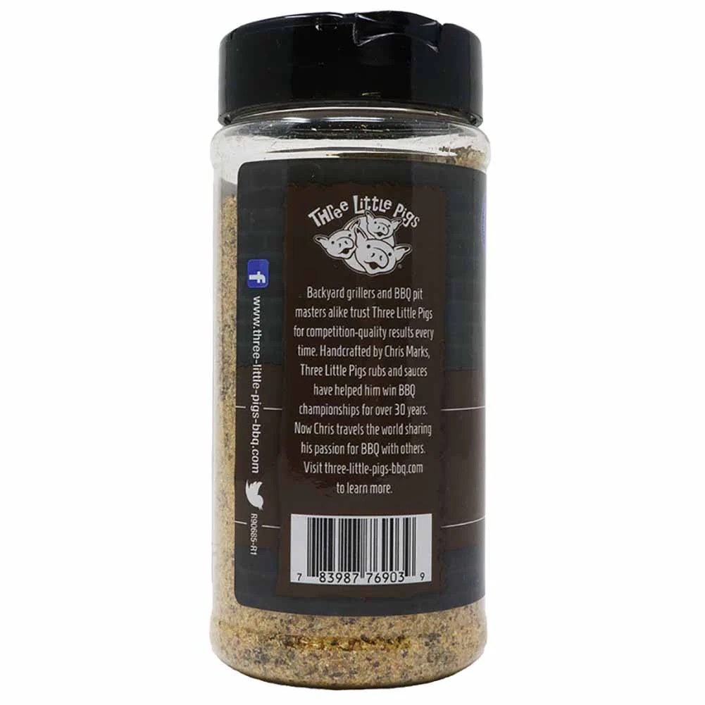 Rub barbecue Three Little Pigs Pecan BBQ dolce caramellato 365 gr - Image 2