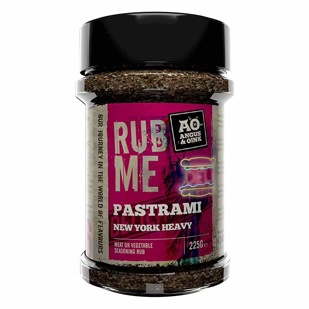 Rub Pastrami 225g Angus and Oink