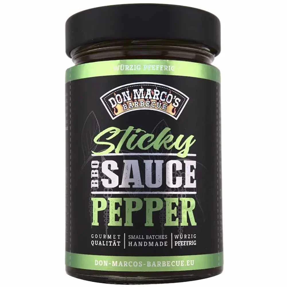 Salsa BBQ Sticky Pepper Don Marco's 260 ml