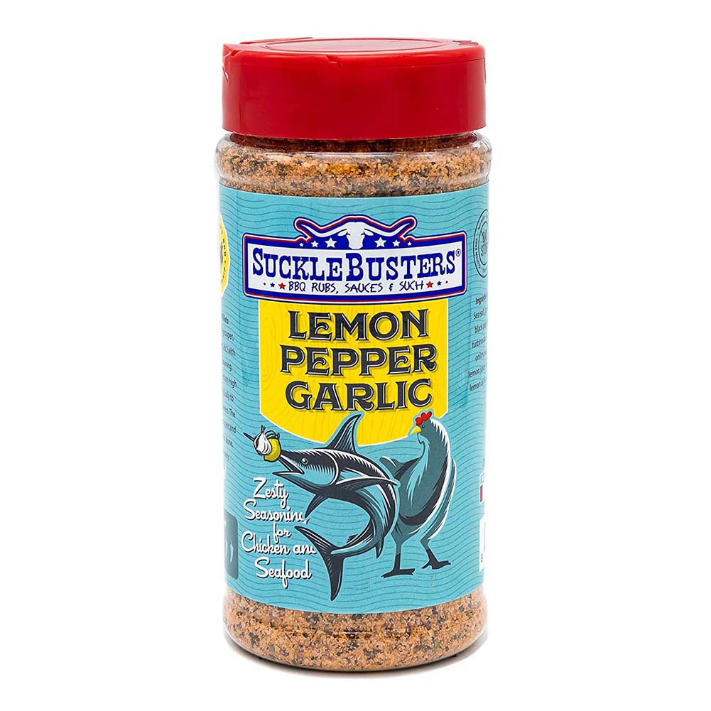 Seasoning Lemon Pepper Garlic SuckleBusters 369g