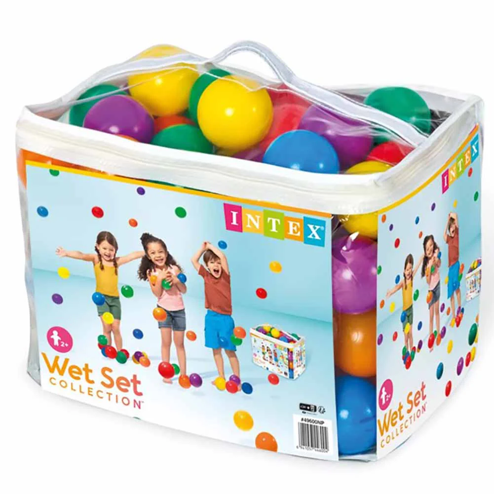 Set 100 palline Fun Ballz Intex cod 49600