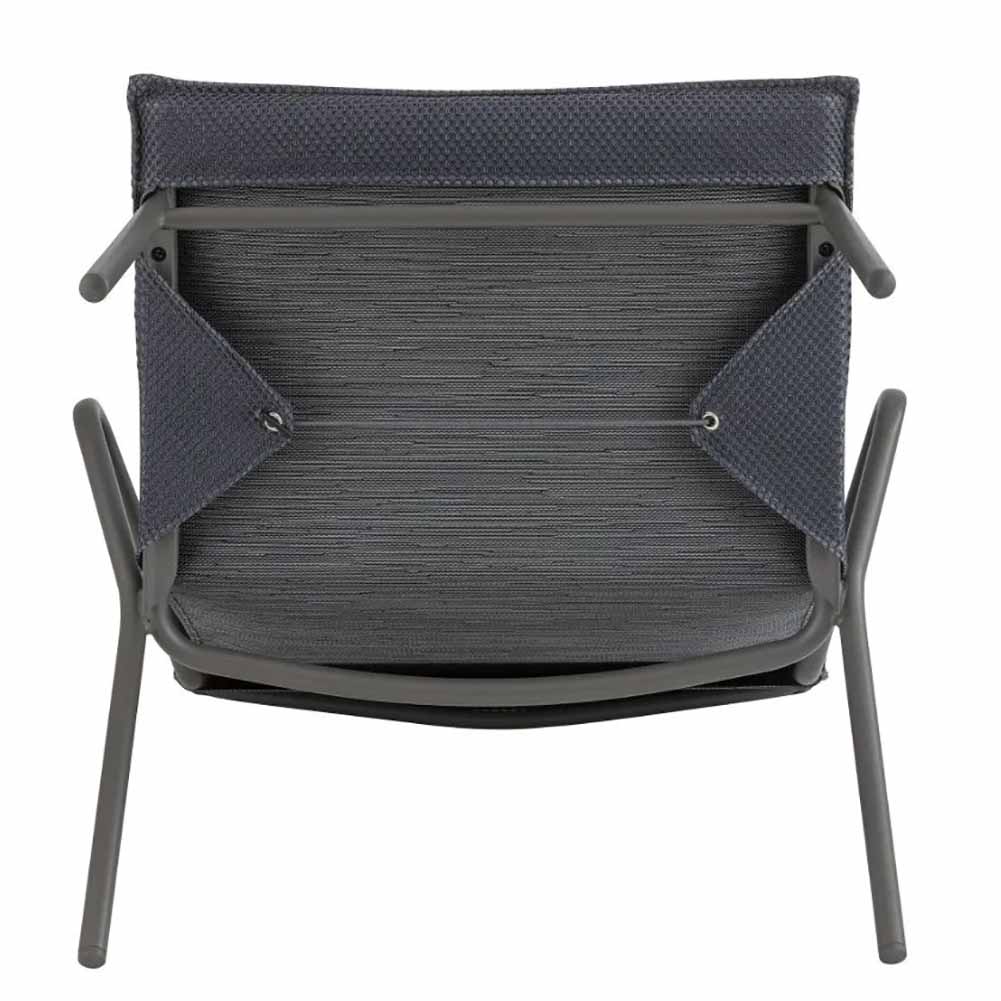 Set Divano Sedie e Tavolino Lafuma dark grey - Image 12