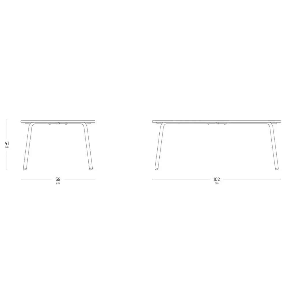 Set Divano Sedie e Tavolino Lafuma dark grey - Image 15