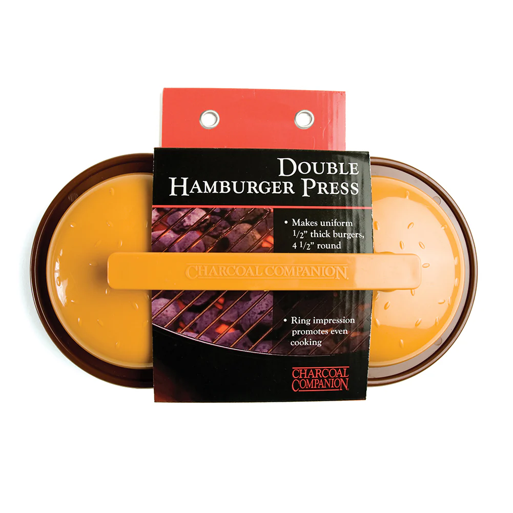 Stampo doppio per Hamburger Charcoal Companion CC5043 - Image 3