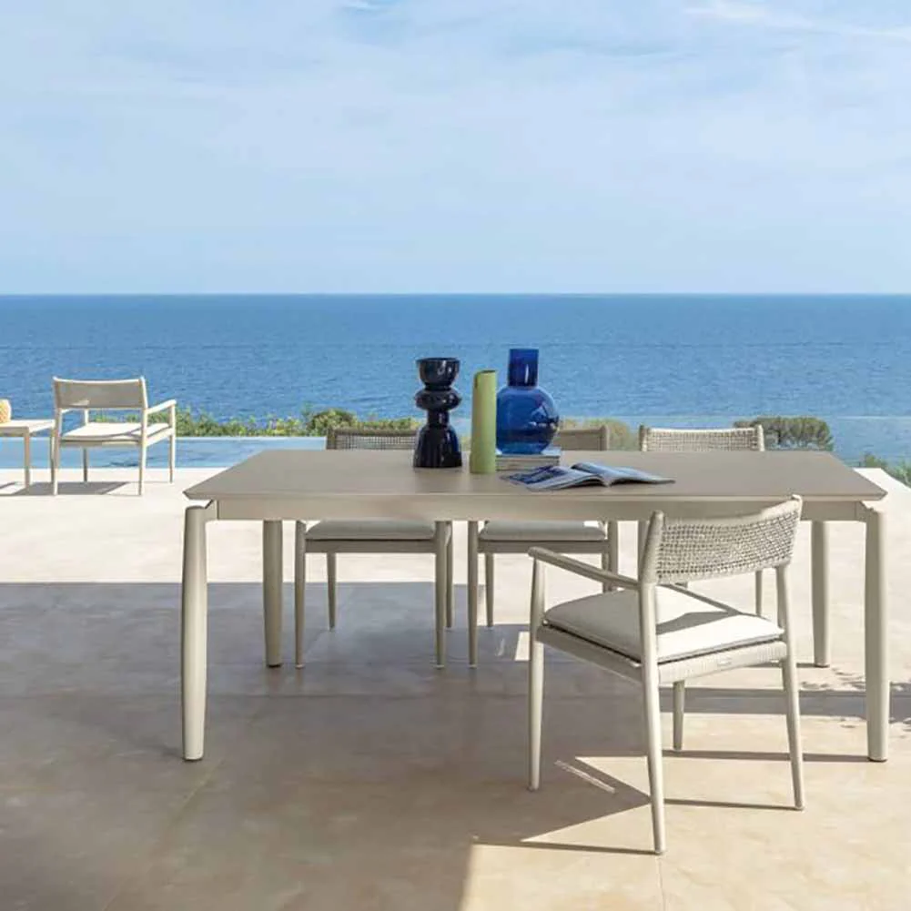 Tavolo allungabile Dolcevita Warm White Beige 160/220cm Talenti - Image 3