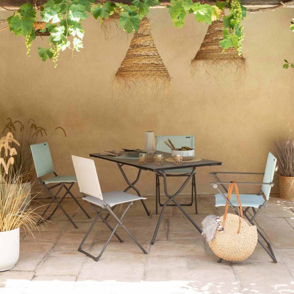 Tavolo Lafuma Anytime HPL Ciment Titane 110x68cm LFM5105.9815 - Image 3